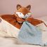 Timo fox pacifier clip comforter 20 cm DC4692 Doudou et Compagnie 7