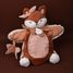 Mina the Fox hand puppet plush toy DC4690 Doudou et Compagnie 5