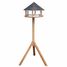 Bird table oak round zinc roof ED-FB431 Esschert Design 1