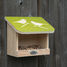 Bird wall feeding table with silhouette ED-FB541 Esschert Design 10