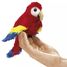 Finger puppet Scarlet Macaw FO-2723 Folkmanis 1