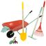 Large garden set with wheelbarrow Tiny Garden LE12819 Small Foot company 1