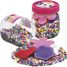 Pink pot of 4000 Midi plastic beads HAMA-2051 Hama 2