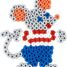 Bag of 1000 plastic beads Midi Grey HAMA-207-17 Hama 3