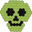 Bag of 1000 plastic beads Midi phosphorescent HAMA-207-55 Hama 4