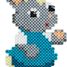 Bag of 1000 plastic beads Midi dark gray HAMA-207-71 Hama 3