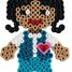 Bag of 1000 plastic beads Midi transparent blue HAMA-207-73 Hama 5