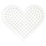 Small heart plate Midi plastic beads HAMA-236 Hama 2