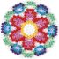 Small round plate Midi plastic beads HAMA-316 Hama 2