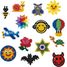 Yellow pot of 4000 Midi plastic beads HAMA-2052 Hama 4