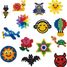 Yellow pot of 4000 Midi plastic beads HAMA-2052 Hama 4