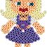 Bag of 1000 plastic beads Midi peach HAMA-207-78 Hama 3