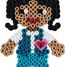 Bag of 1000 plastic beads Midi Blue oil HAMA-207-83 Hama 4