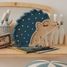 Little Lights Hedgehog Lamp Fairytale Blue LL055-360 Little Lights 5