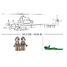 Model Bricks - Attack helicopter SL-M38-B0838 Sluban 4