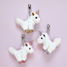 Keychains Gold Unicorn Plush HO2762 Histoire d'Ours 3