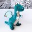 Dragon Emerald plush 40 cm HO2965 Histoire d'Ours 2