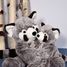 Plush Panda Sweety Mousse brown 25 cm HO3004 Histoire d'Ours 2