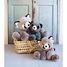 Plush Panda Sweety Mousse 25 cm HO3005 Histoire d'Ours 3