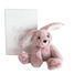 Plush Pink Rabbit Sweety Mousse 25 cm HO3007 Histoire d'Ours 4