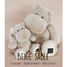 Hip Chic beige hippo plush 25 cm HO3093 Histoire d'Ours 2