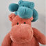 Hip Chic terracotta hippo plush 40 cm HO3100 Histoire d'Ours 2
