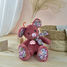 Terracotta mouse soft toy 25 cm HO3122 Histoire d'Ours 2