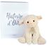 Plush lamb ivory 30 cm HO3129 Histoire d'Ours 4