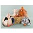 Plush hen beige 20 cm HO3162 Histoire d'Ours 3