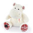 Hip Chic white hippo plush 40 cm HO3202 Histoire d'Ours 1