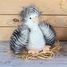 Plush hen white 20 cm HO3217 Histoire d'Ours 2