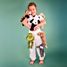 Magnetic plush dinosaur 30 cm HO3356 Histoire d'Ours 9