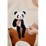 Magnetic plush panda 30 cm HO3361 Histoire d'Ours 4