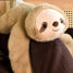 Weighted Brown Sloth Plush 40 cm HO3364 Histoire d'Ours 5