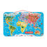 Magnetic World map puzzle J05500 Janod 7