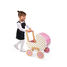 Candy Chic Doll's Pram J05886 Janod 3