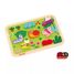 Chunky Garden Puzzle 7 pcs J07120 Janod 2