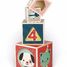 6 wooden blocks Baby Forest J08016 Janod 3
