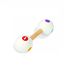 Confetti Maracas dumbbells J07610-3266 Janod 1