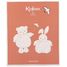 Chubby rabbit pink plush 17 cm K214017 Kaloo 5