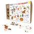 Animal alphabet by Hannah Weeks K306-12 Puzzle Michele Wilson 2