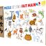 Animal alphabet by Hannah Weeks K306-12 Puzzle Michele Wilson 1