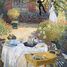 The Lunch by Monet K643-100 Puzzle Michele Wilson 2
