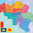 Puzzle Map of Belgium K83-24 Puzzle Michele Wilson 2