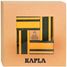 Box 40 green and yellow boards + art book KAJLJP23-4358 Kapla 2