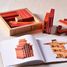 Box 40 red and orange boards + art book KARLRP22-4356 Kapla 5