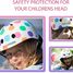 Pastel Dotty Helmet MEDIUM KMH023M Kiddimoto 3