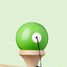 Krom Kendama Pop Lol Lime Green KROM-PL-LG KROM Kendama 6