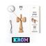 Krom Kendama Pop White KROM-POP-WHI KROM Kendama 2