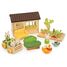 Bunny's Carrot Patch TL8376 Tender Leaf Toys 1